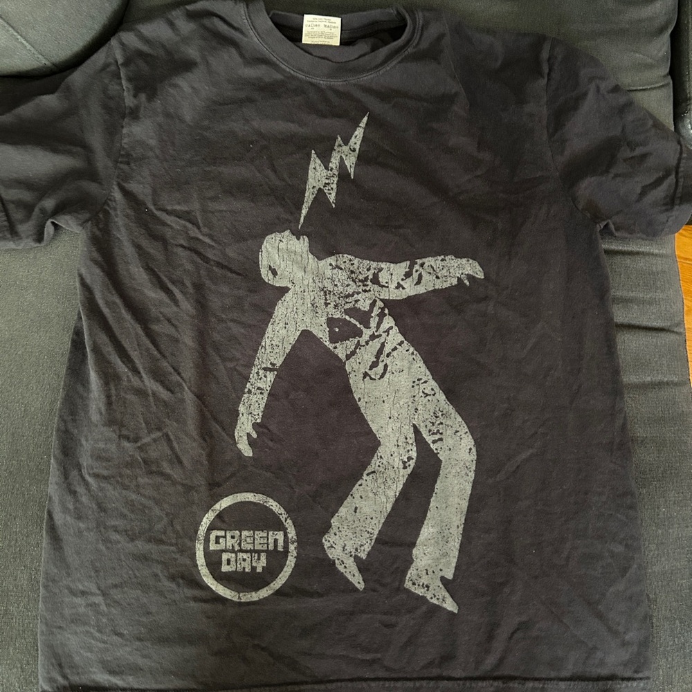 Green Day T-Shirt - large unisex